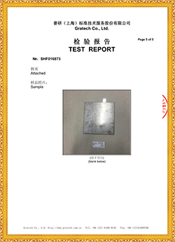 检测报告SHF016873（第5页）